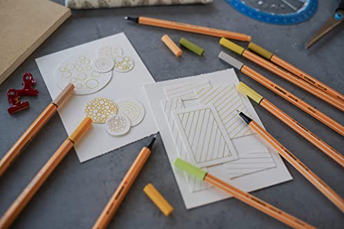 STABILO - Fineliner - point 88-15er Pack - Pastellove