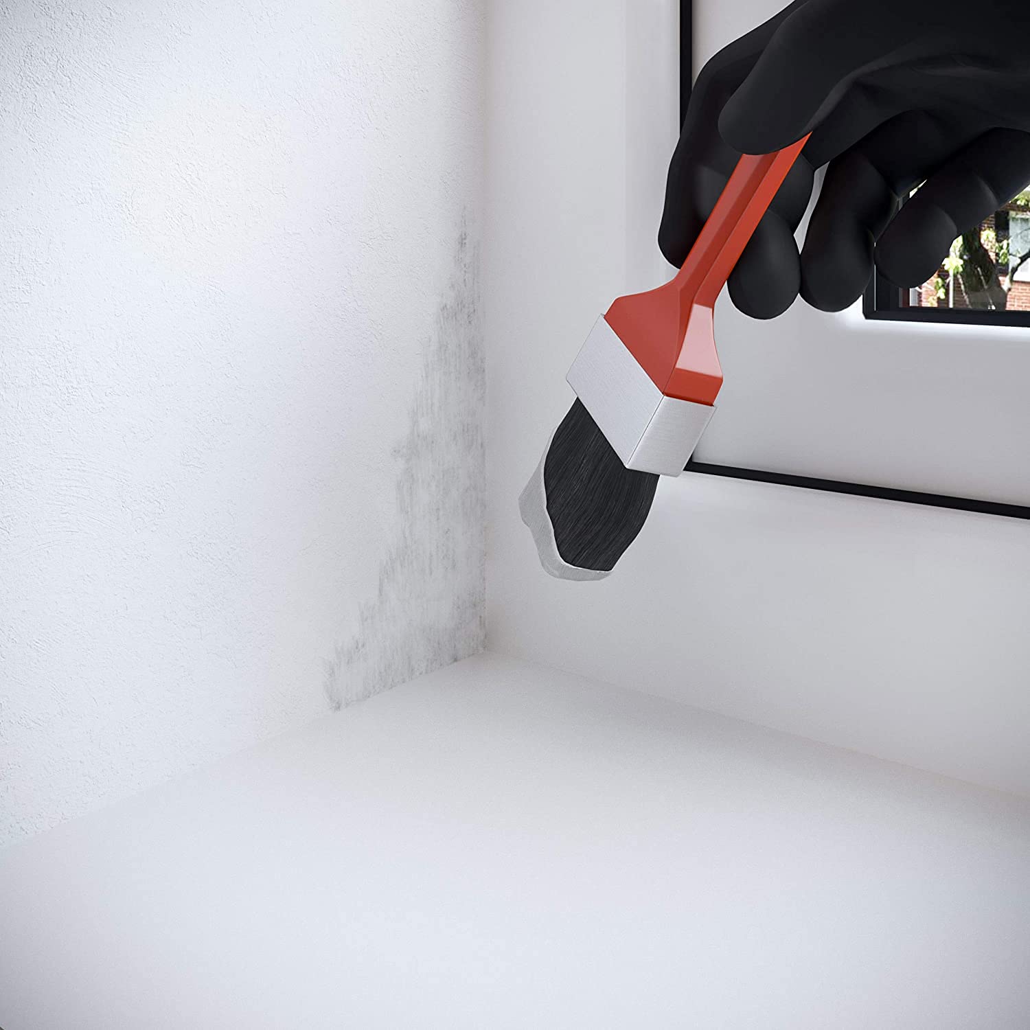 Buy Polar Damp Seal White Anti Damp Paint 1 Litre, Damp Proof Paint