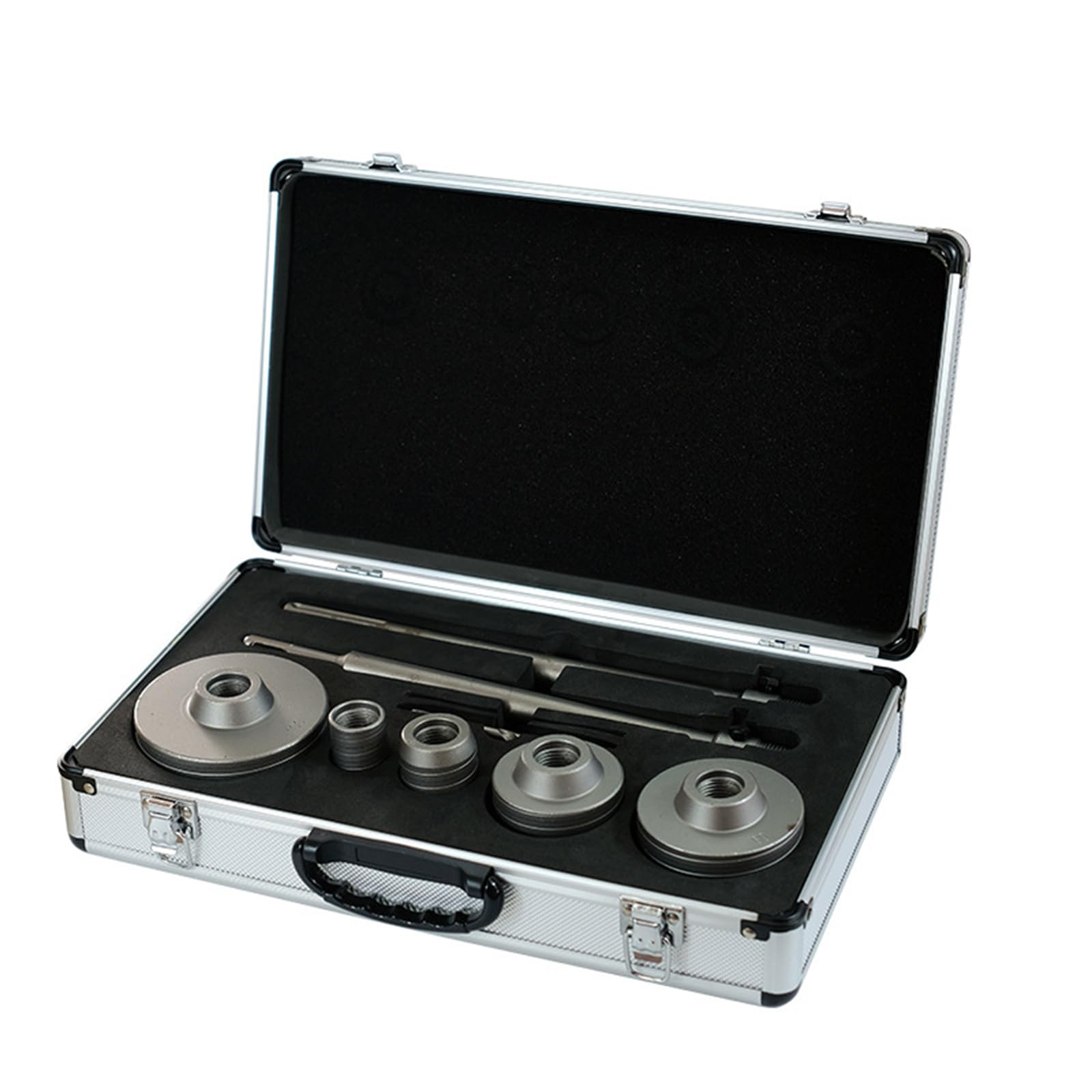 9 Pezzi In Cemento Armato Set Di Seghe A Tazza, Per Calcestruzzo Set Di Punte Da Trapano Con 30 40 65 80 100 MM Fresa Per Sega A Tazza E Punta SDS Plus Max Gambo Per Pareti in Mattoni Di Cemento