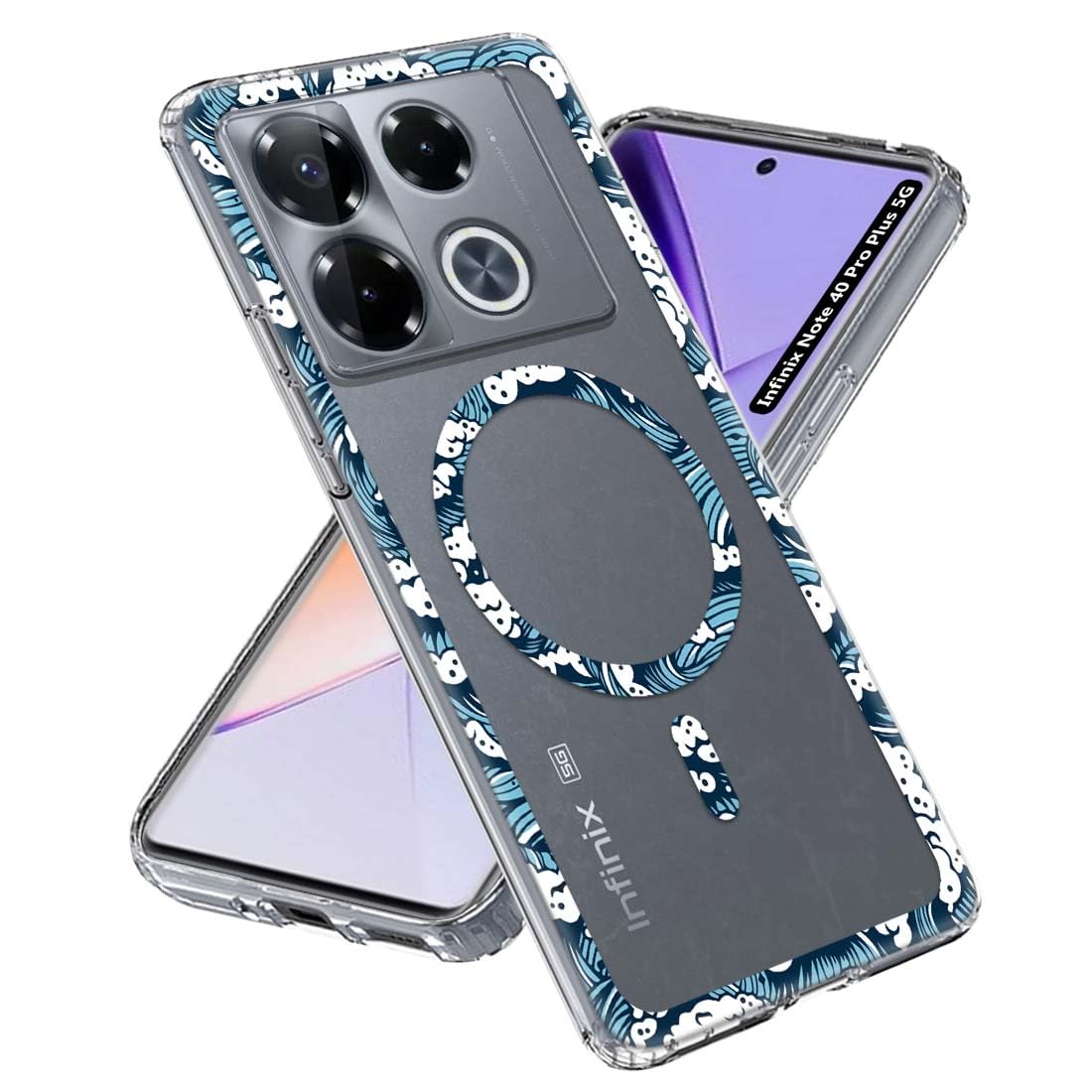 Fashionury Back Cover Case Designer Flexible Soft Back Case Cover for Infinix Note 40 Pro Plus 5G -D3129 2