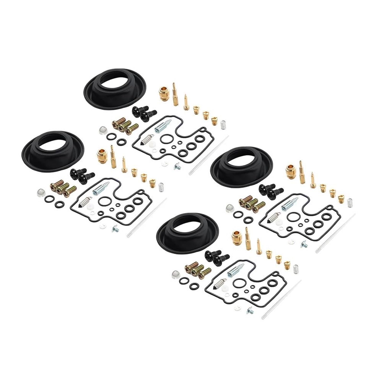 4 Juegos De Juntas Kit Reparación Carburador Motocicletas Para Yamaha YZF-R1 1998-2001 1999 2000 Regiones