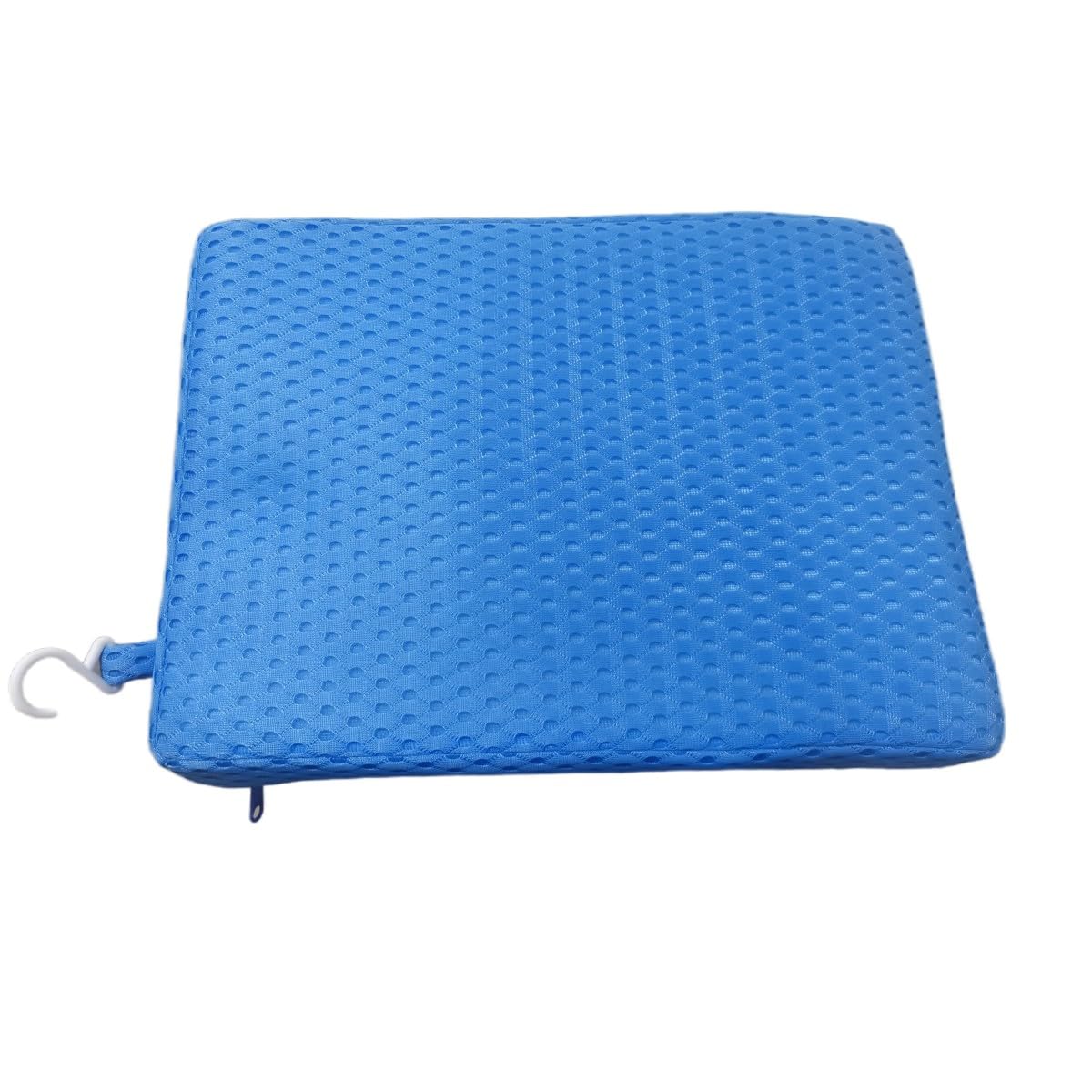 Kepuarm Shower Seat Cushion with Non-Slip Silicone Bottom,4D Mesh Fabric,Bathtub Chair Pad for Sauna,Quick Drying and Washable Shower Seat Mat, Design for Elderly, Senior, Handicap,Disabled (Blue)