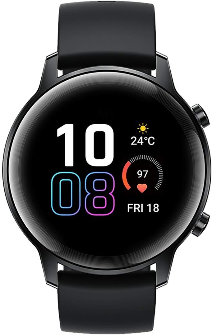 HONOR Magic Watch 2 Smartwatch Reloj Inteligente Hombre Mujer Fitness  Tracker Monitor de Frecuencia Cardíaca Spo2 Estrés Smart Watch GPS  Bluetooth 5ATM, 7 Días de Batería para Android, Negro 42MM : Amazon.es:  Electrónica