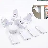 Trava magnética (Kit 12 unidades) para gavetas e portas de armários, segurança para bebês e crianças - LionLemon Store