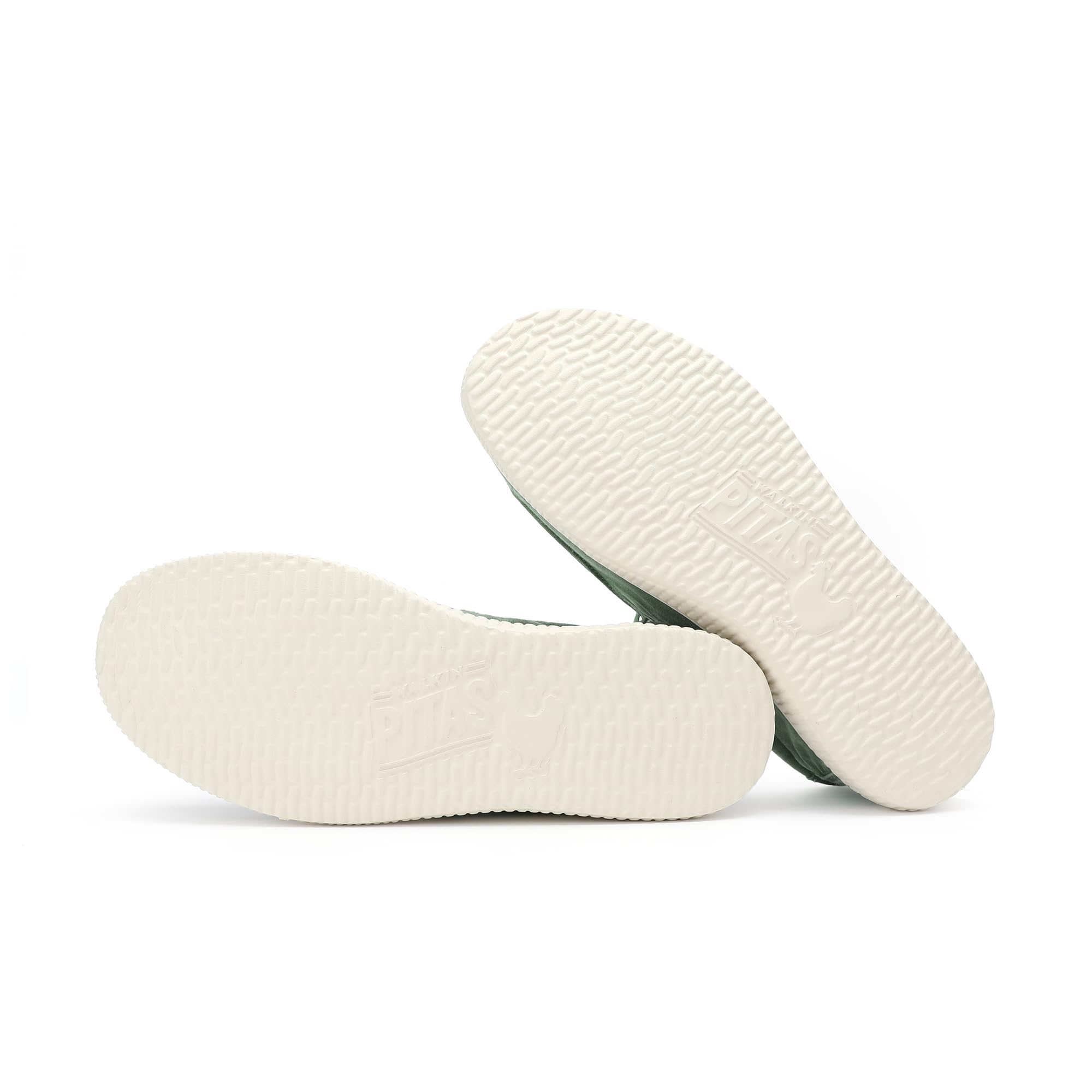WALK IN PITAS | WP150 WALLABI Washed | Mocassini Uomo | Scarpe da Barca | Sportive Uomo | Sneakers Casual | Scarpa da Vela | Calzatura Senza Lacci | Scarpe Walkinpitas | Verde Menta 42