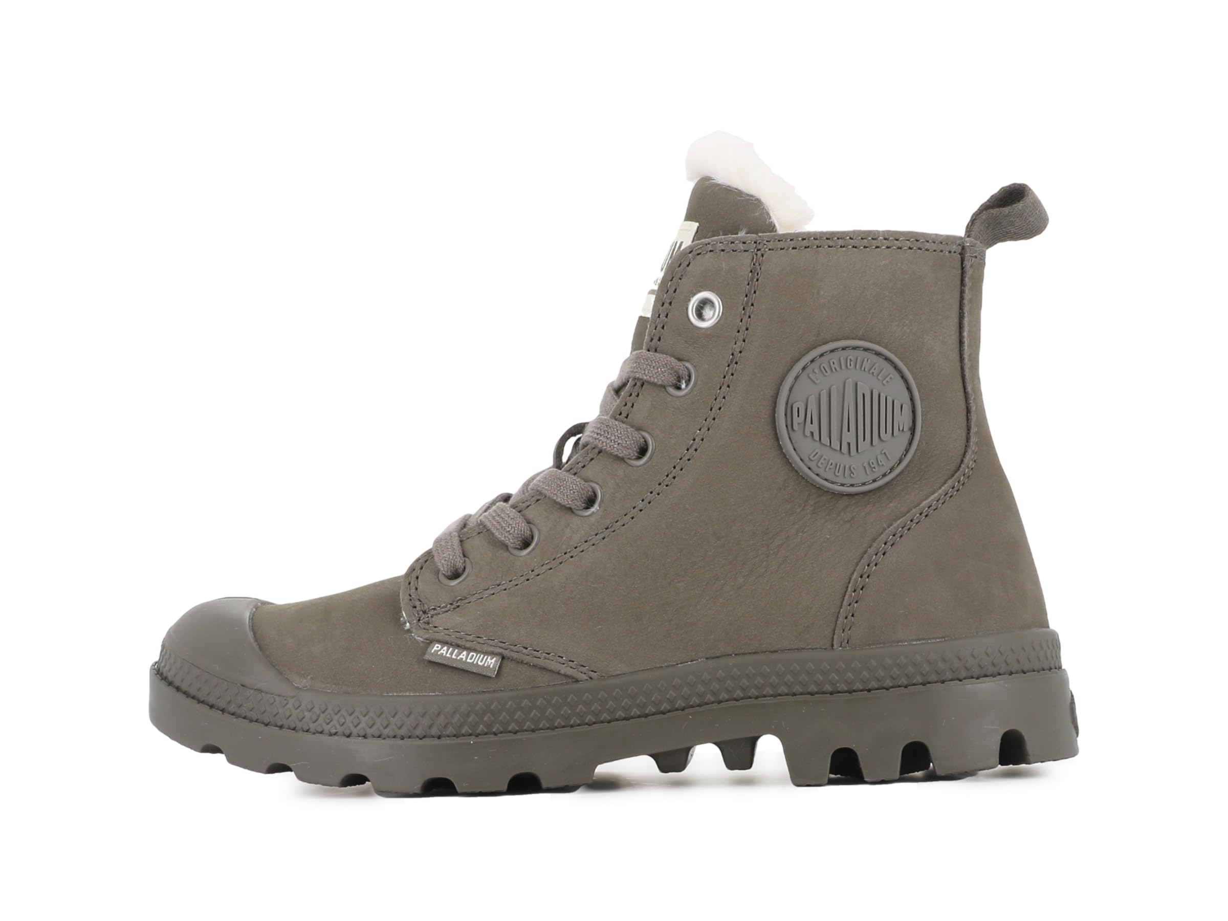 Palladium Damskie Pampa Hi Zip WL Botki, Szare, 41.5 EU, Szary, 41.5 EU