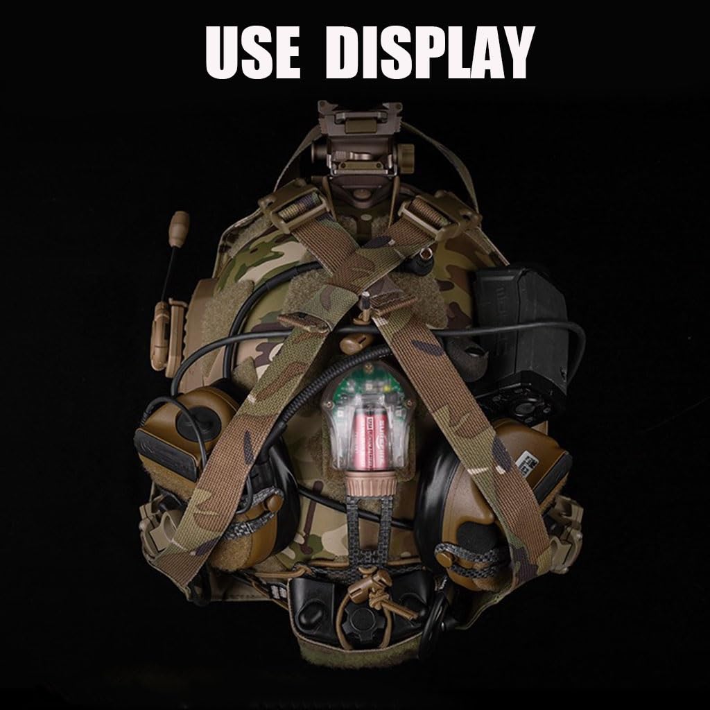 Funda For Casco De Airsoft, Tela For Casco De Bicicleta, Ideal For Paintball, Equipo De Caza, Portacasco Táctico Multifunción De Acceso Rápido Y Bolsa De Almacenamiento