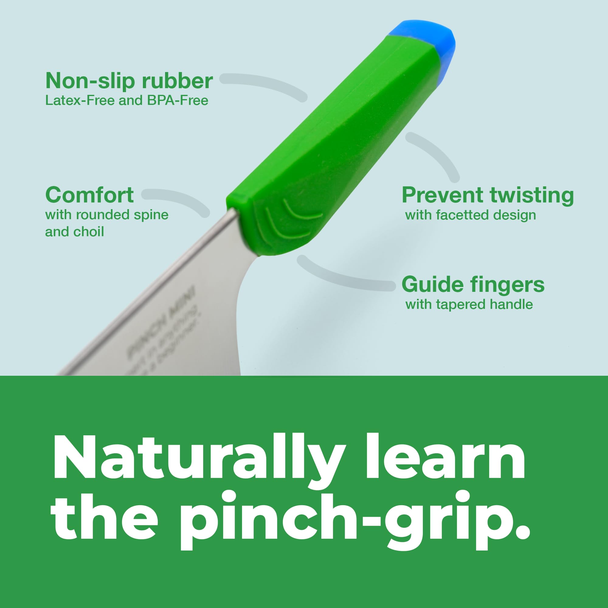 Pinch Mini Toddler Chef Knife - Safety Knife for Real Cooking, Age 3+ — Amazon image 3