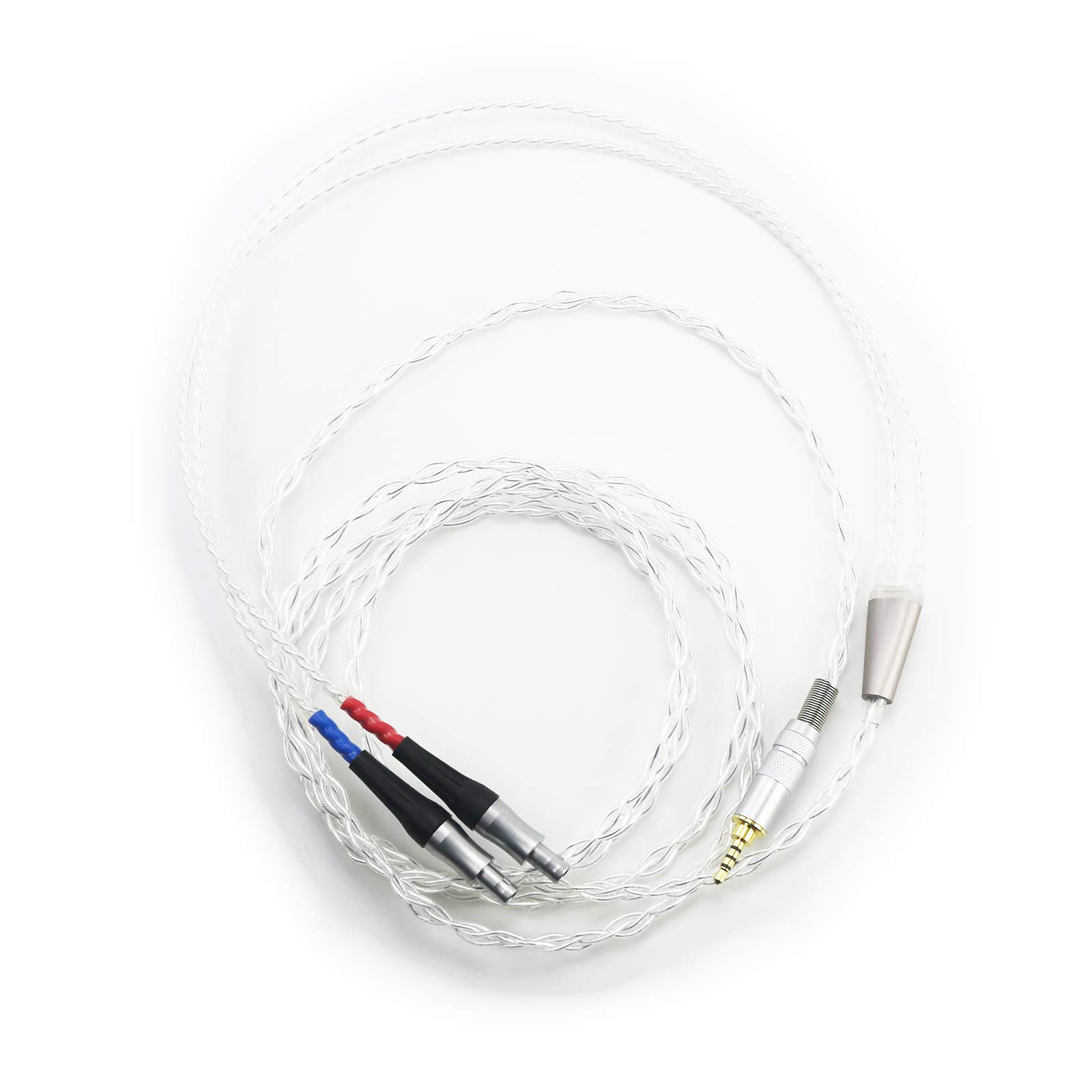 HiFi-Kabel 2,5 mm Trrs Balanced Male Kompatibel mit Sennheiser HD800-, HD800S-, HD820-Kopfhörern Kompatibel mit Astell & Kern AK240 AK380 2 m