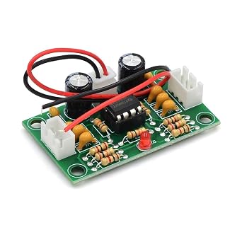 Hailege 2pcs NE5532 Digital Audio Front Amplifier Board Audio Preamplifier Pre-amplifier Module Pre-Op Amp 5 Times Wide Voltage XH-A902 DC12~30V