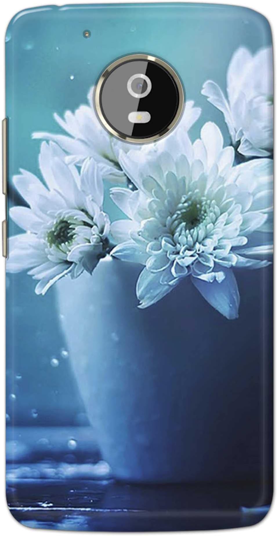 PRINTFIDAA Flowers in The Flower Vase On The Table Printed Designer Hard Back Case Cover for Motorola Moto G5 Plus (5.2"), XT1684, XT1685, XT1687 -(YG) MVN1002