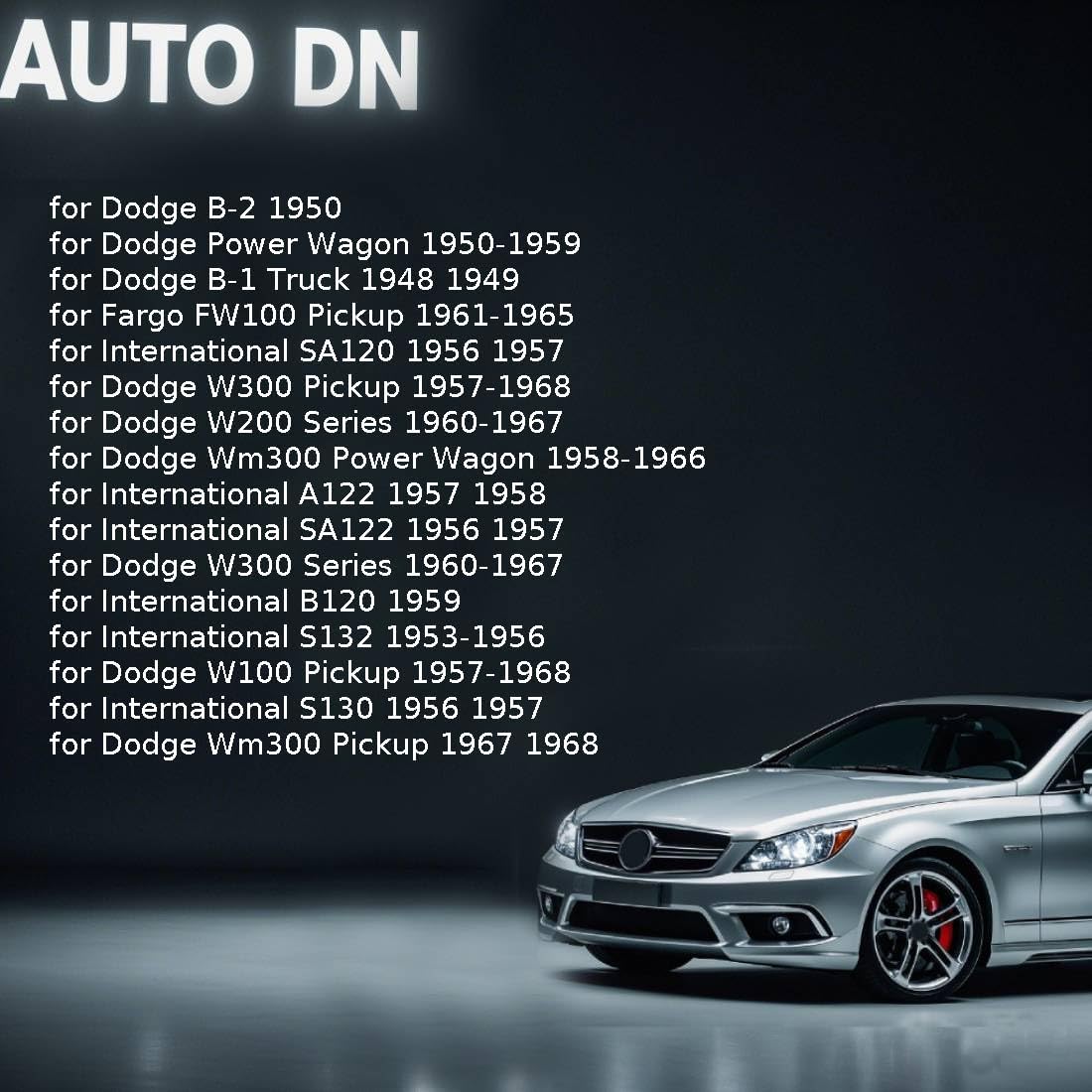 Front Transfer Case Output Shaft Seal for Dodge B-1 Truck,B-2,B-3,P100,P200 1948 1949 1950 1951 1952 1953 1954 1955 1956 1957-1962 1PCS Replacement 1569915, 1502929, 1669851