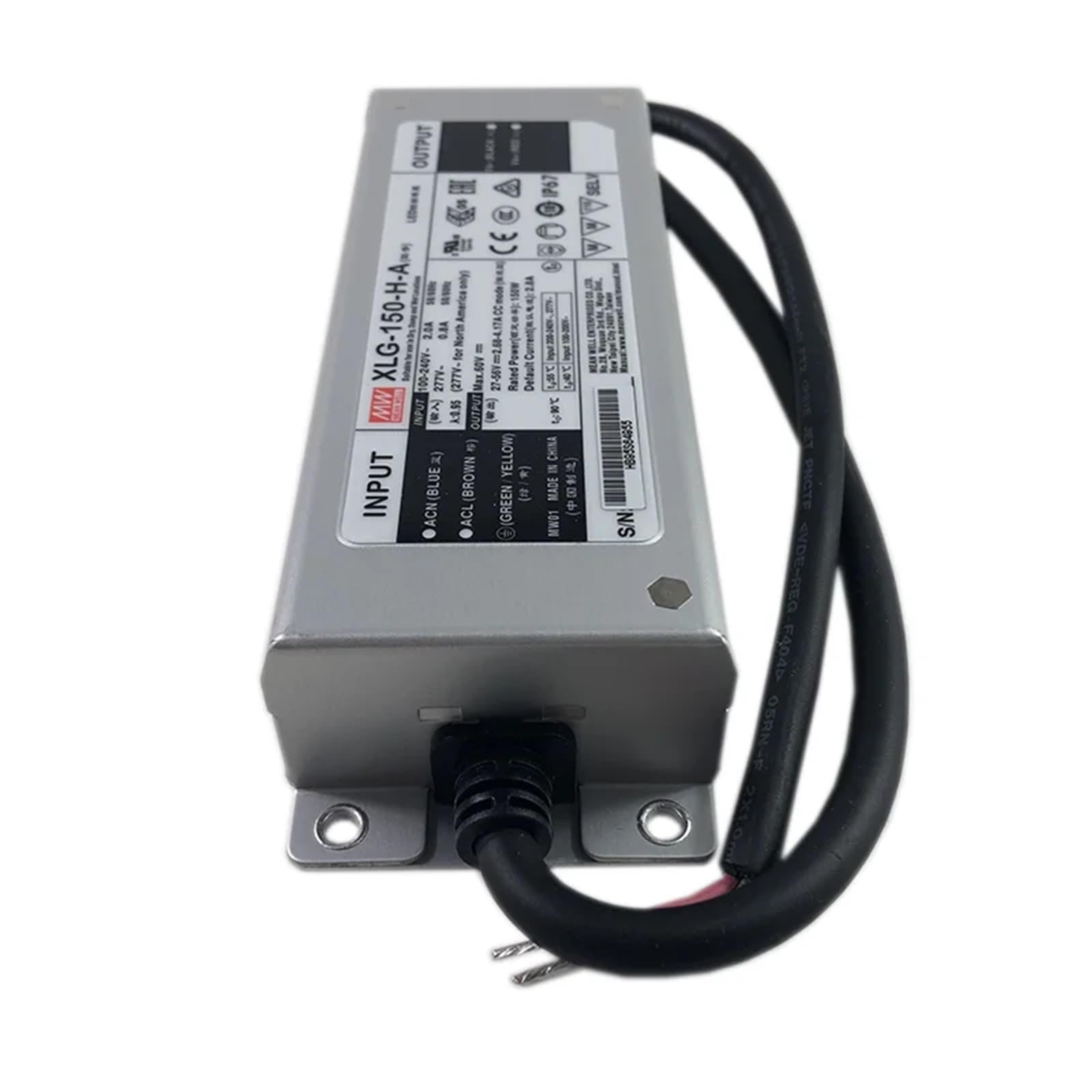 FCARUMIQP XLG-150-L-AB 120-214V 700mA 150W Constant Power Mode Dimmable LED Driver Adjustable Supply Dimming