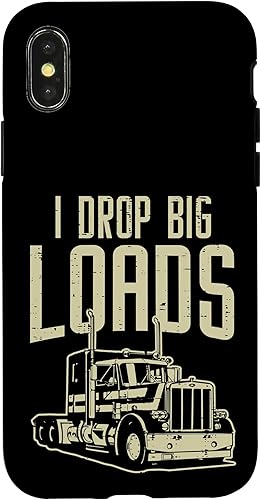 Miniatura 7 de iPhone 11 I Drop Big Loads Semi Truck Trucking Driver Trucker estuche de regalo