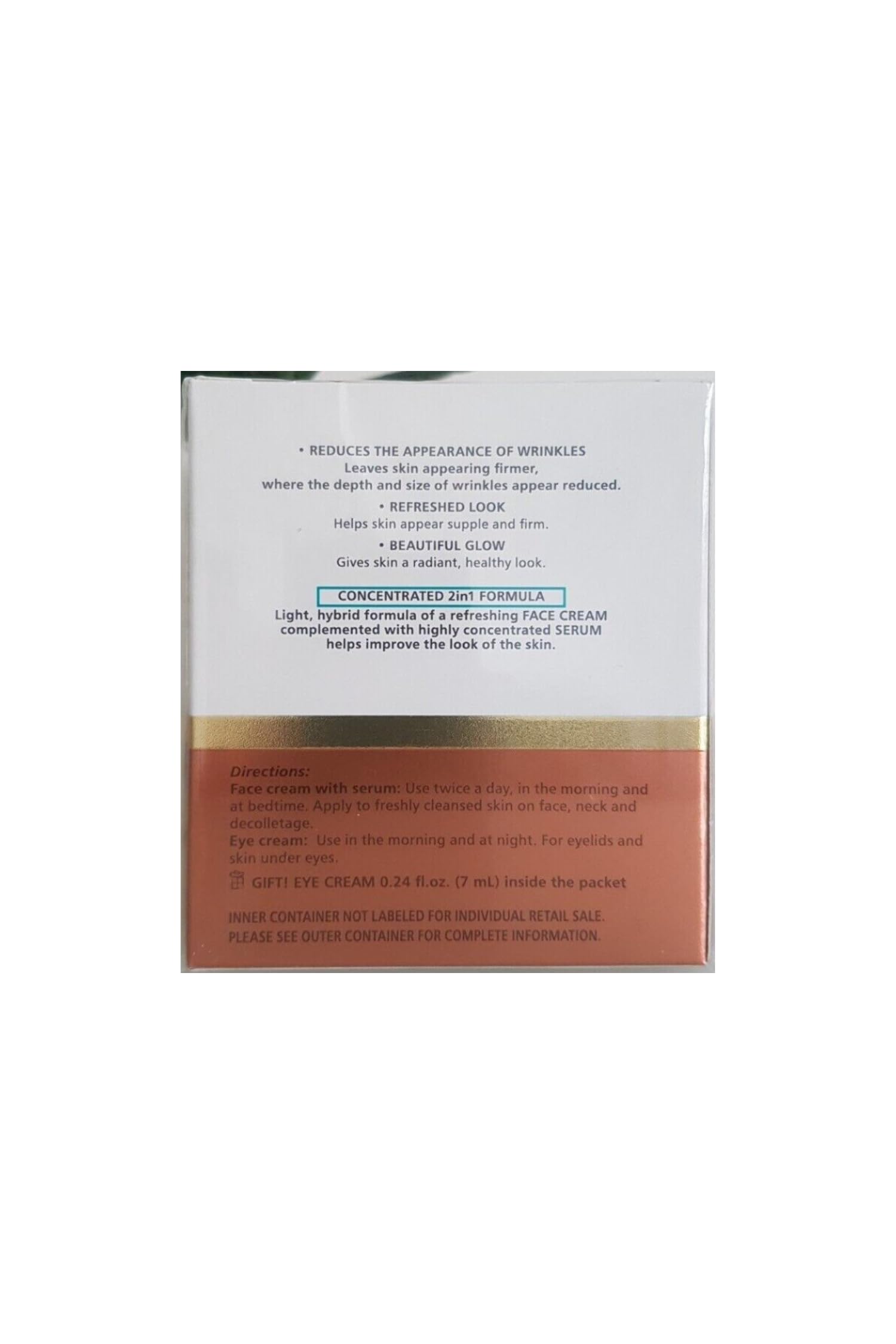 Cashmere Care Day & Night Face Cream 50ml and Eye Cream 7ml, Age 55+, 25 ml (Pack of 2) - Image 2