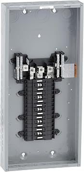 Square D - SQDQO330L200G SQ D QO330L200G Load Center 3PH 30CKT M, Black