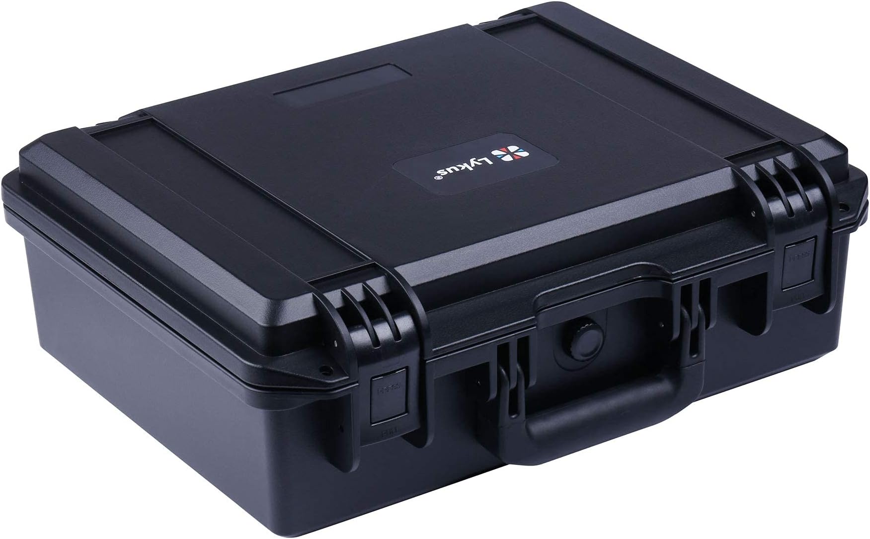 HC-3810 Waterproof Hard Case with Customisable Foam Insert, Interior Size 38x28x13.5 cm, Suitable for Camera, Lens, Drone, mic, Flashlight, Telescope, Action cam, Electronics, Tools, and More