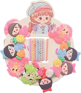 طقم ربطات شعر للبنات بتصميم دمى من دافان - ميلتكولور - 7980