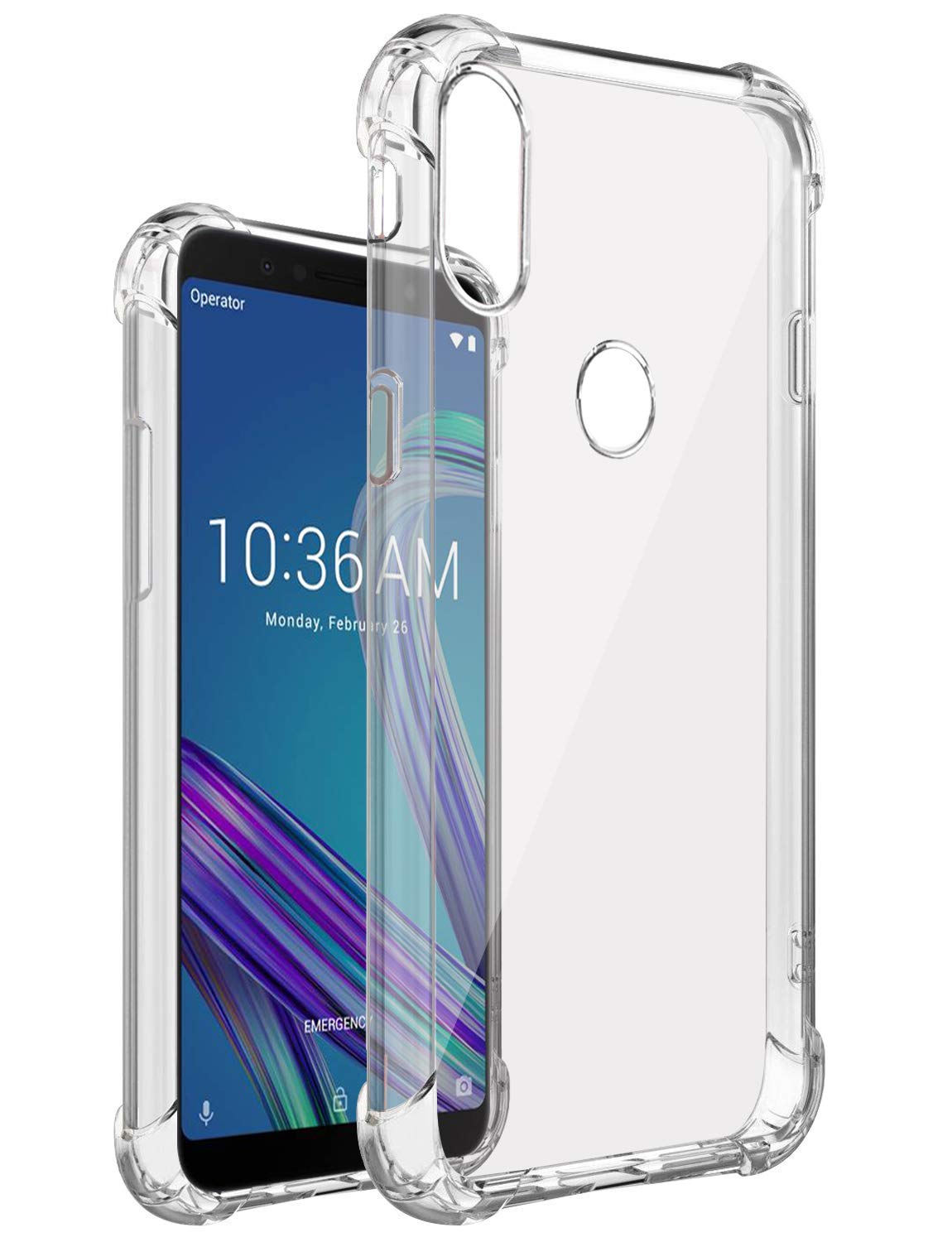 Craftech Back Cover For Asus Zenfone Max Pro M1 ( tpu+plastic|transparent ) (B07GH21FQR) Amazon Price History, Amazon Price Tracker