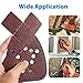 Sanding Sheets for Black and Decker Mouse Sanders, 50PCS 60 80 120 150 220 Grit Sandpaper Assortment with Extra Tips for Replacement, 12 Holes Hook and Loop Detail Sander Sanding Pads Sand Paper