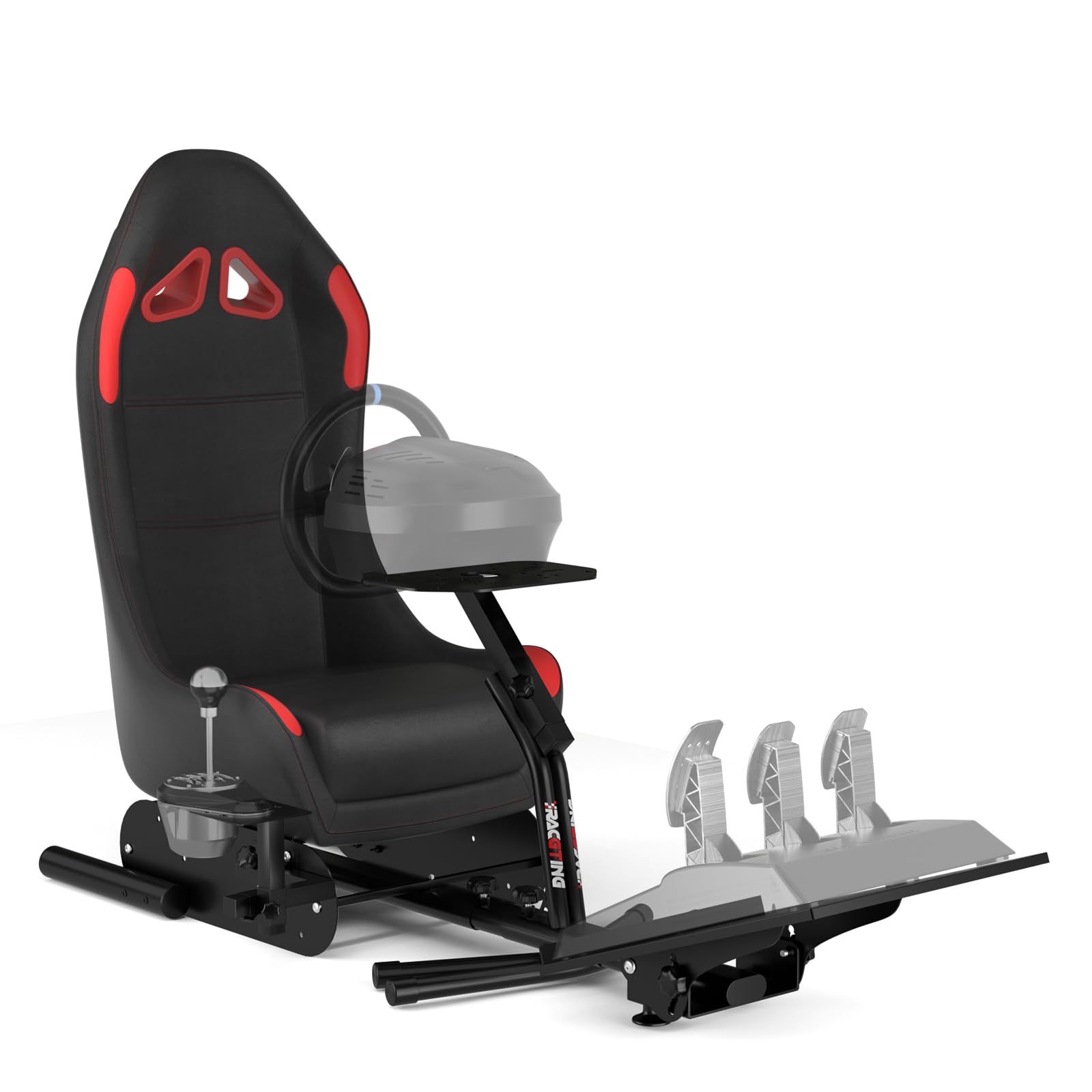 RACGTING Racing Simulator Cockpit for G920 G29 G923 Sim Racing Cockpit for T128 T248 T248X T300RS GT T300RS