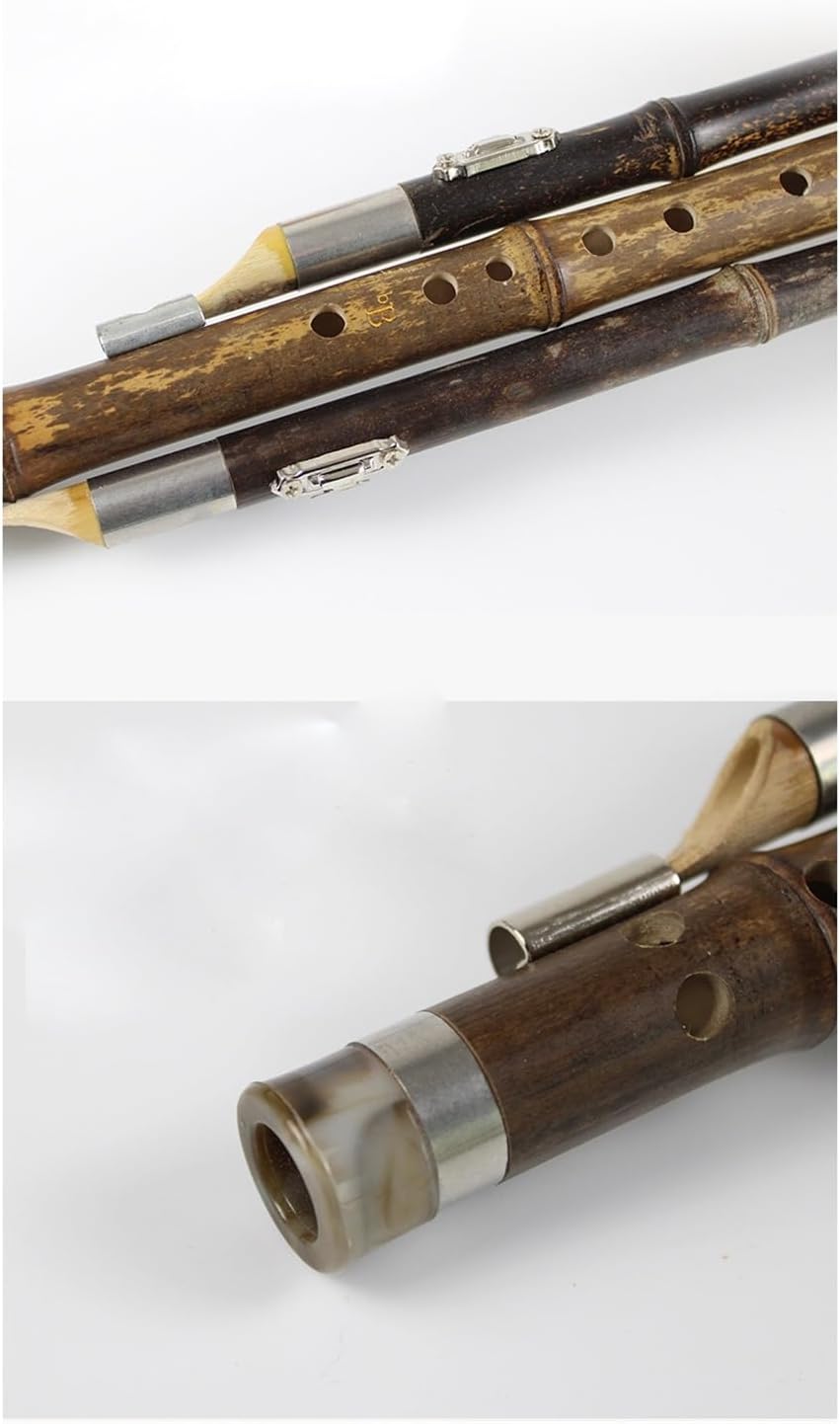 伝統楽器 フルシ 3トーンアンチフォールHulusi CフラットB取り外し可能な初心者用国立楽器クロマチックスケール(B flat)