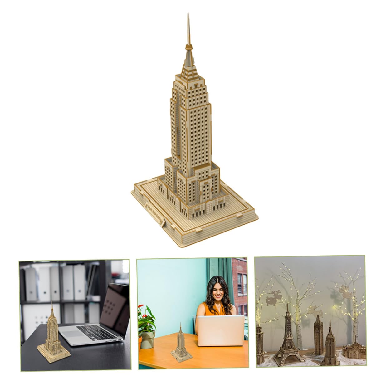 ORFOFE Puzzle Bois pour Garçon Fille Modèle Maquette State Éducatif Stem Créatif Cadeau Anniversaire Garçon Fille Ans