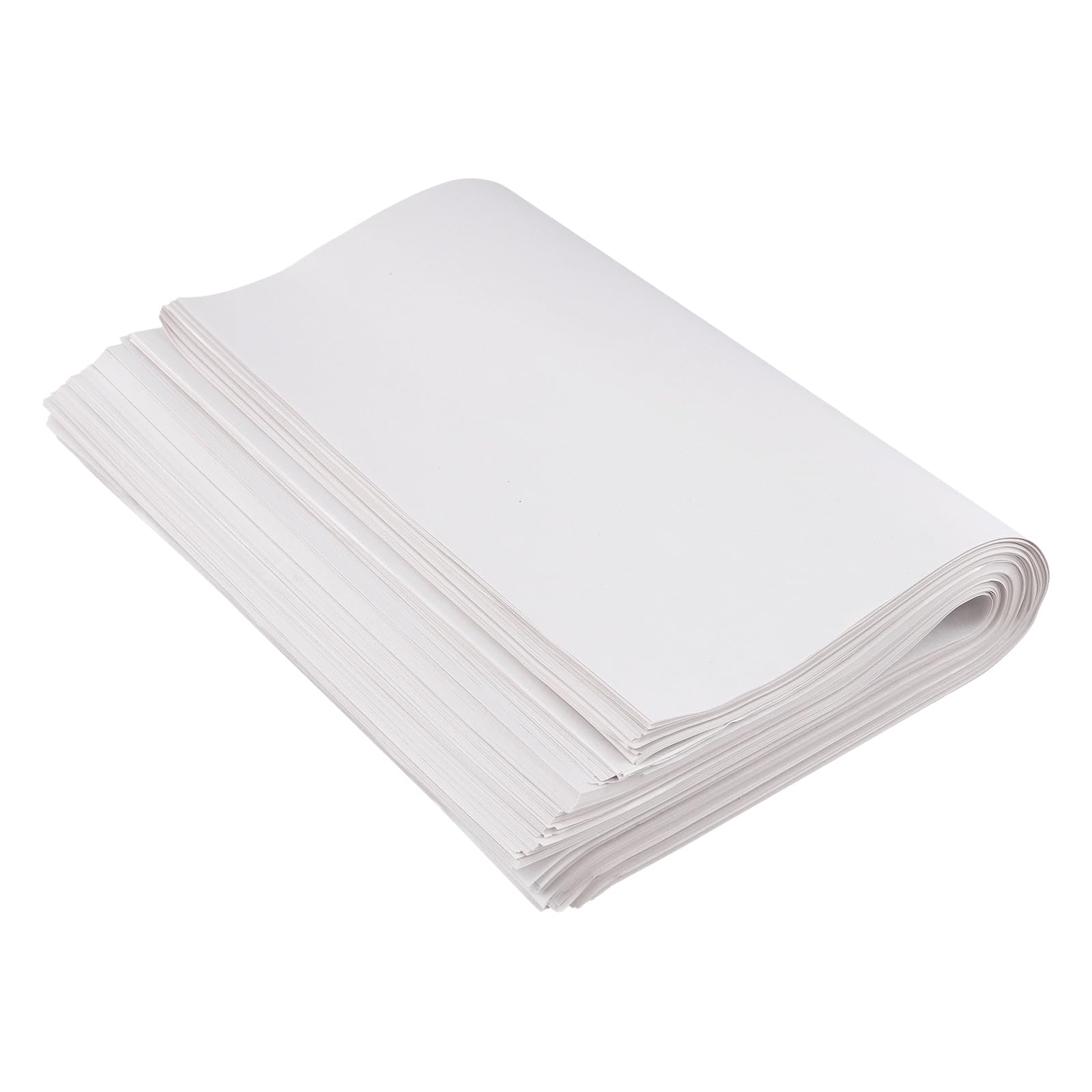 ZOENHOU Lot de 300 feuilles de papier d'emballage A3 42 x 29,7 cm - Blanc - Avec papier d'impression de journal indéchirable de 36 g/m² - Pour déménagement, transport, projets de bricolage - Papier de