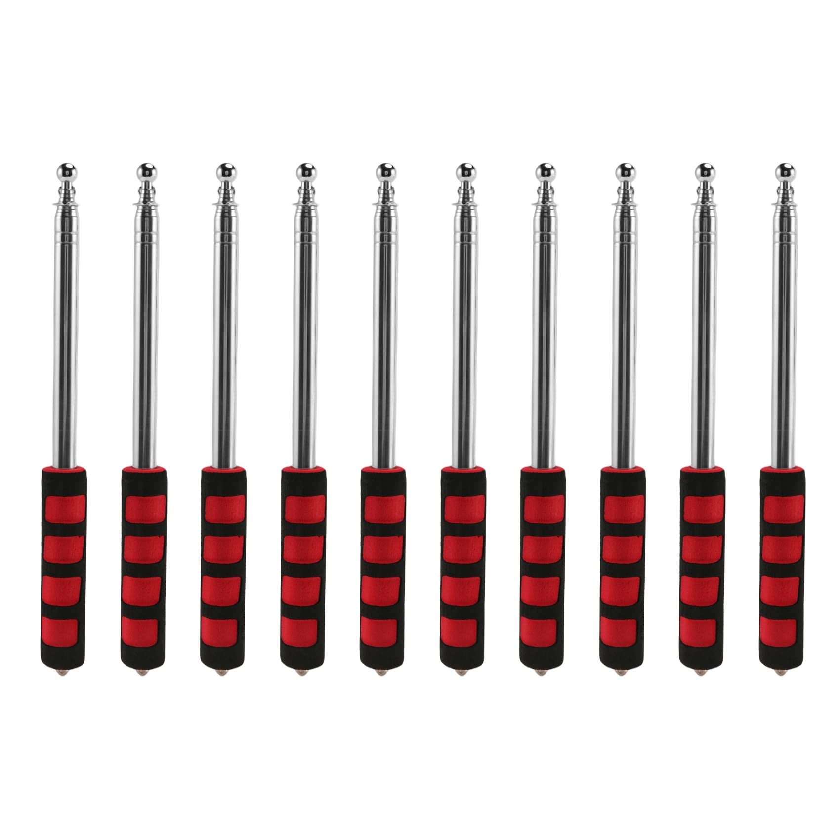 Jnchdghwa Random Color 10X Extendable 2M Portable Telescopic Handheld Flag Pole Tool For Flags Windsock