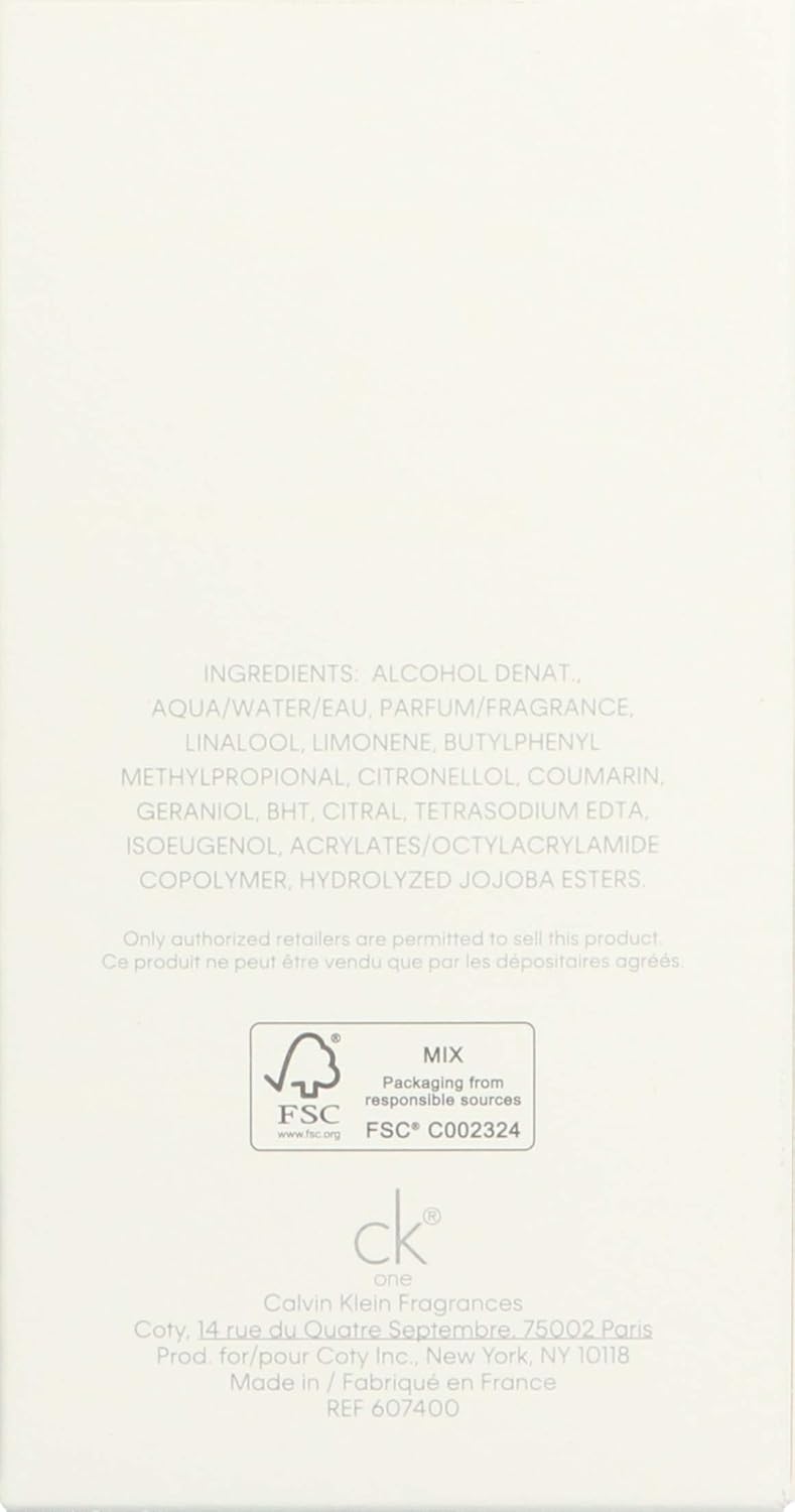 Calvin Klein CK One Eau de Toilette – Perfume Unissex 100ml em promoção! Veja a oferta e mais achadinhos de Perfumes Unissex 3 Hoje é o melhor dia para comprar Calvin Klein CK One Eau de Toilette – Perfume Unissex 100ml com aquele preço maroto! Promoção! Aproveite a oferta! 3