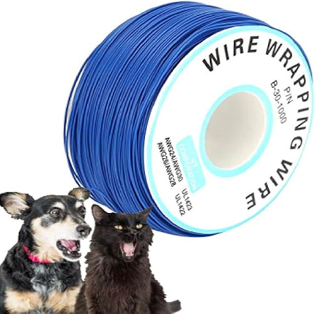 YOUTHINK Dog Fence,300m/984ft Pet Fence Wire Underground Dog Fence Electric Fencing System(A)