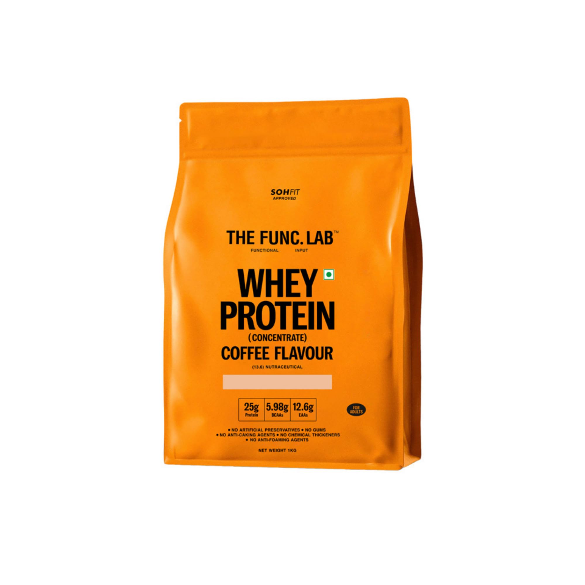 The Func. Lab Whey Protein Concentrate - Chocolate Flavour | 1 kg | Grass‑Fed, 25g Protein, 5.69g BCAA per Scoop | High Protein Supplement for Muscle Growth, Digestion and Absorption Support — Amazon image 12