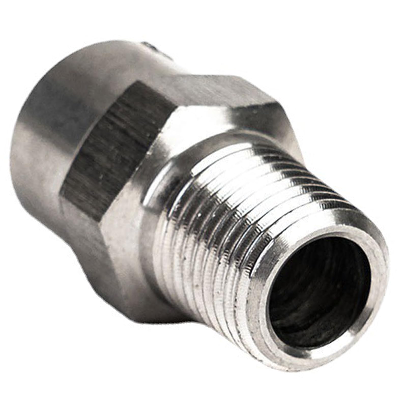 boquilla de abanico de alta presión, Paquete de puntas pulverización ventilador plano acero inoxidable 304 20 tamaños rosca macho BSPT múltiples 65 grados(1/2(orifice diameter 3.6mm))