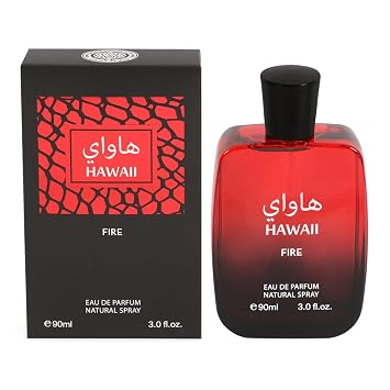 Hawaii Fire Spray Perfume for Men and Women Unisex Eau de Parfum Fresh Marine Amber Scent 90ml/3.0 fl.oz