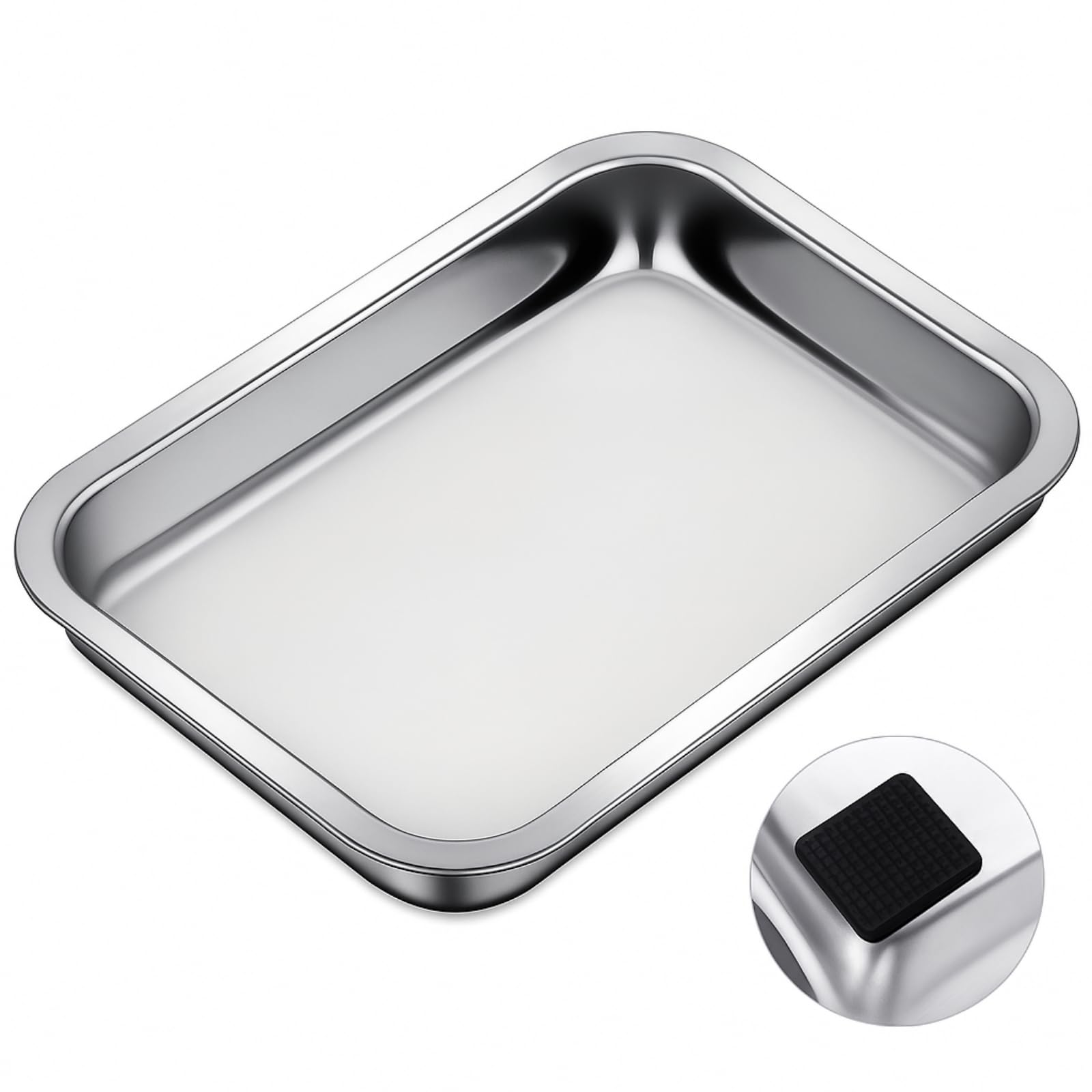 Conelist 8 Set 12.2 x 8.27 Inch Dissection Pan with Wax, Black — Amazon image 14