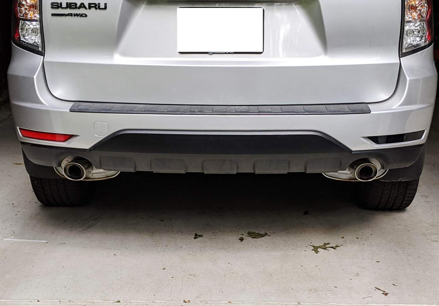 iJDMTOY Smoked Lens Rear Bumper Reflector Lenses Compatible With 2009-2018 Subaru Forester, OE-Spec LH RH Assembly