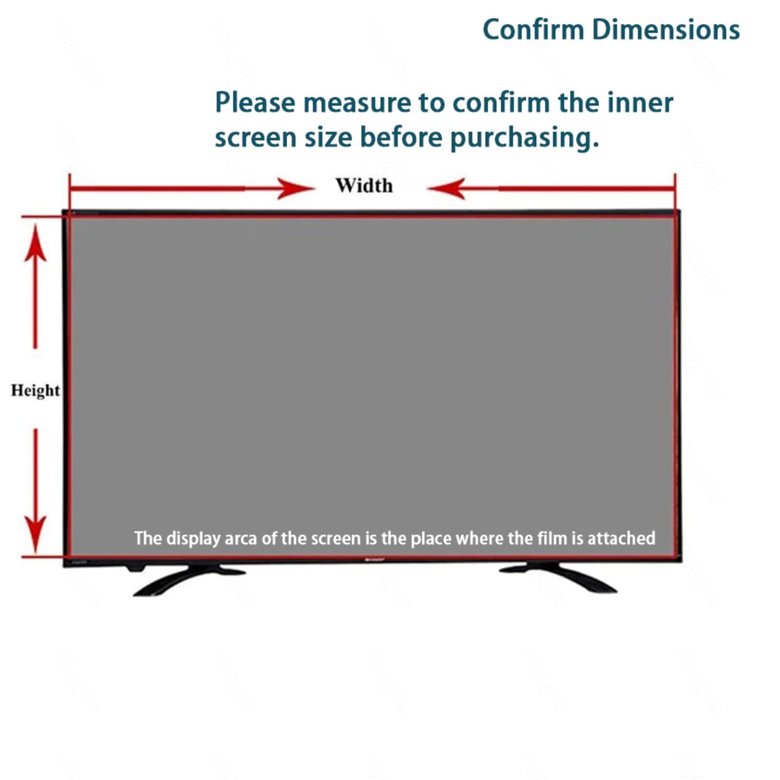 Protecteur d'écran Anti-lumière bleue – Mat/HD, Anti-reflets,Matte-40inch/875 * 483mm