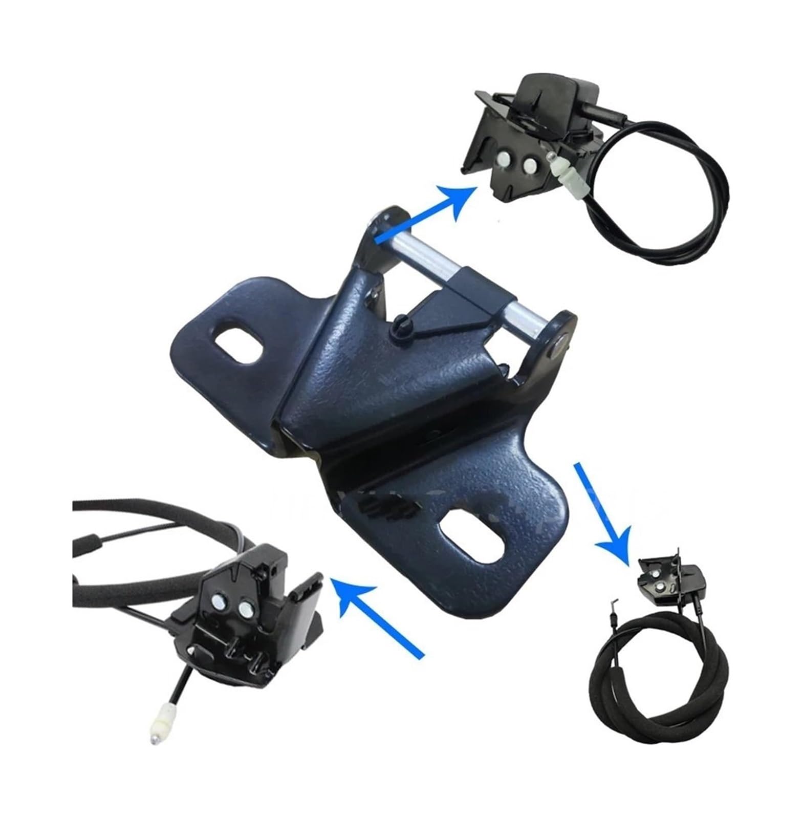 Pour Kangoo 2 Pour Master 3 Pour Movano B Pour NV400 2010-2019 Boulon Verrouillage Actionneur Porte Arrière 8200661155 8200661149 905920001R Serrure Hayon