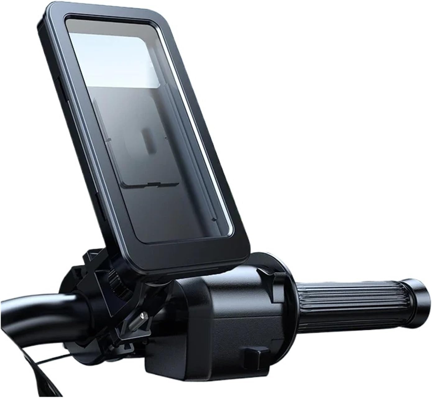 Universal Waterproof Bicycle Mobile Phone Holder Motorcycle Stands 360°Swivel Adjustable Bike for 4.7-6.8"