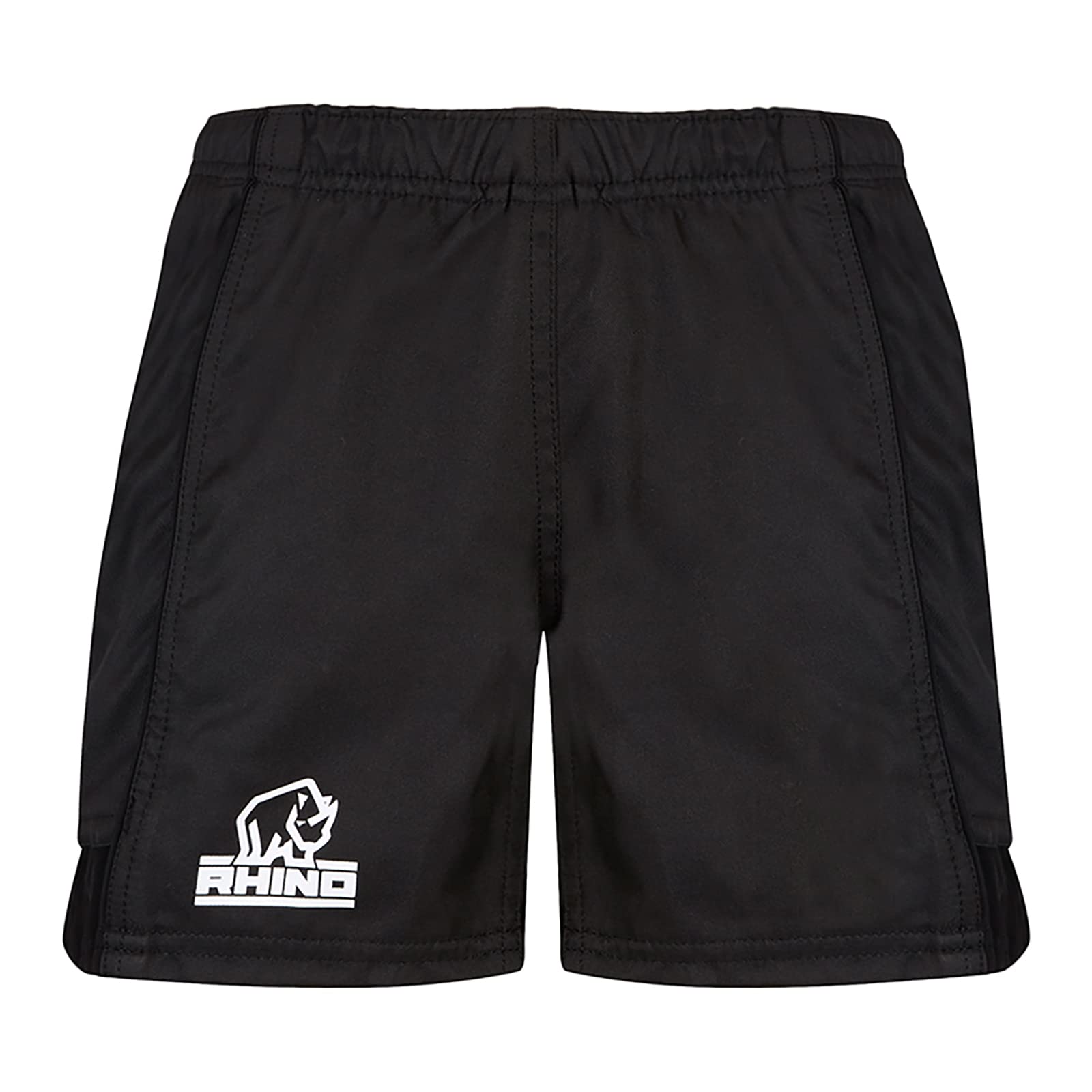 Rhino Men's Black Auckland Rugby Shorts (Xs) (Black)