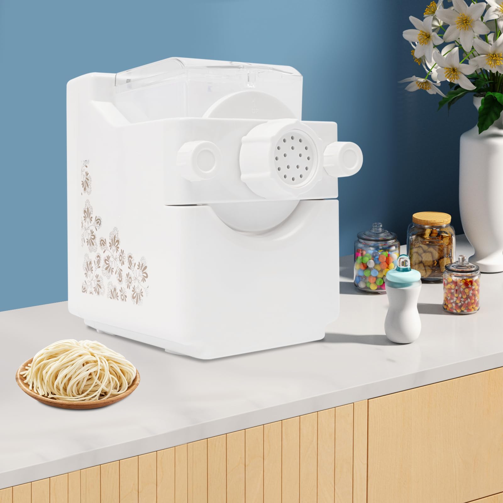 Macchina Per La Pasta Elettrica Automatica - 9 Forme Diverse, Capacità 500g - Per Pasta Fresca E Gnocchi - Foto 8