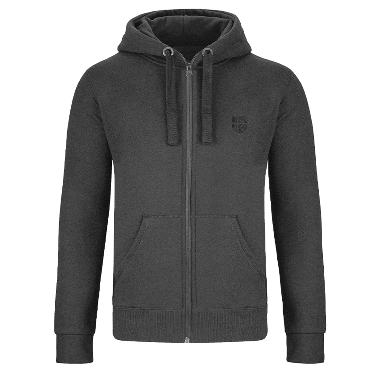 Gennadi Hoppe Sweat Jacket Men's Hooded Jacket Men's Hoodie with Hood - Soft Material, Ribbed Cuffs, Cotton, Smartphone Pocket - Stylish and Comfortable Leisure Jacket