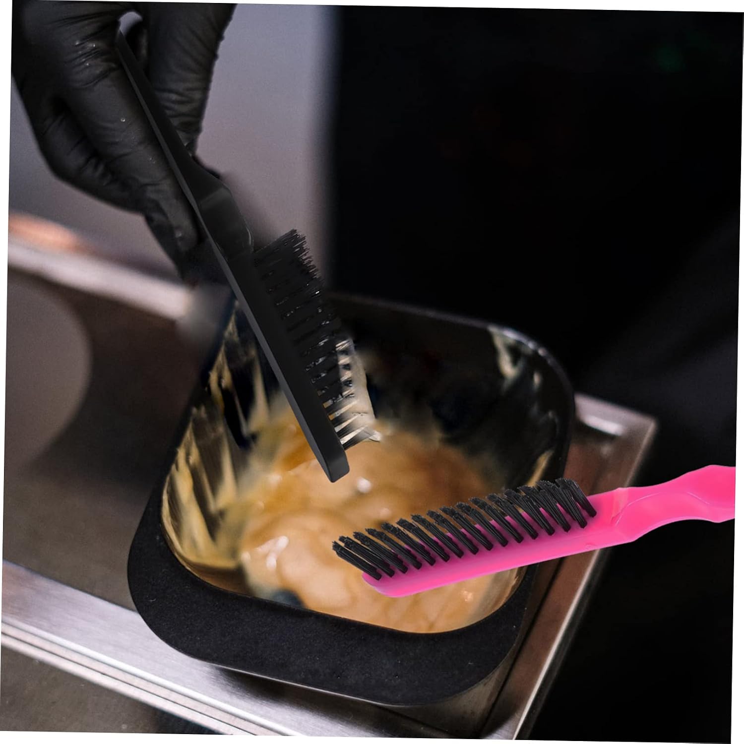 3Sets Hair Coloring Comb Durable Hair Dyeing Brushes for Salon and Home Use Easy to Clean