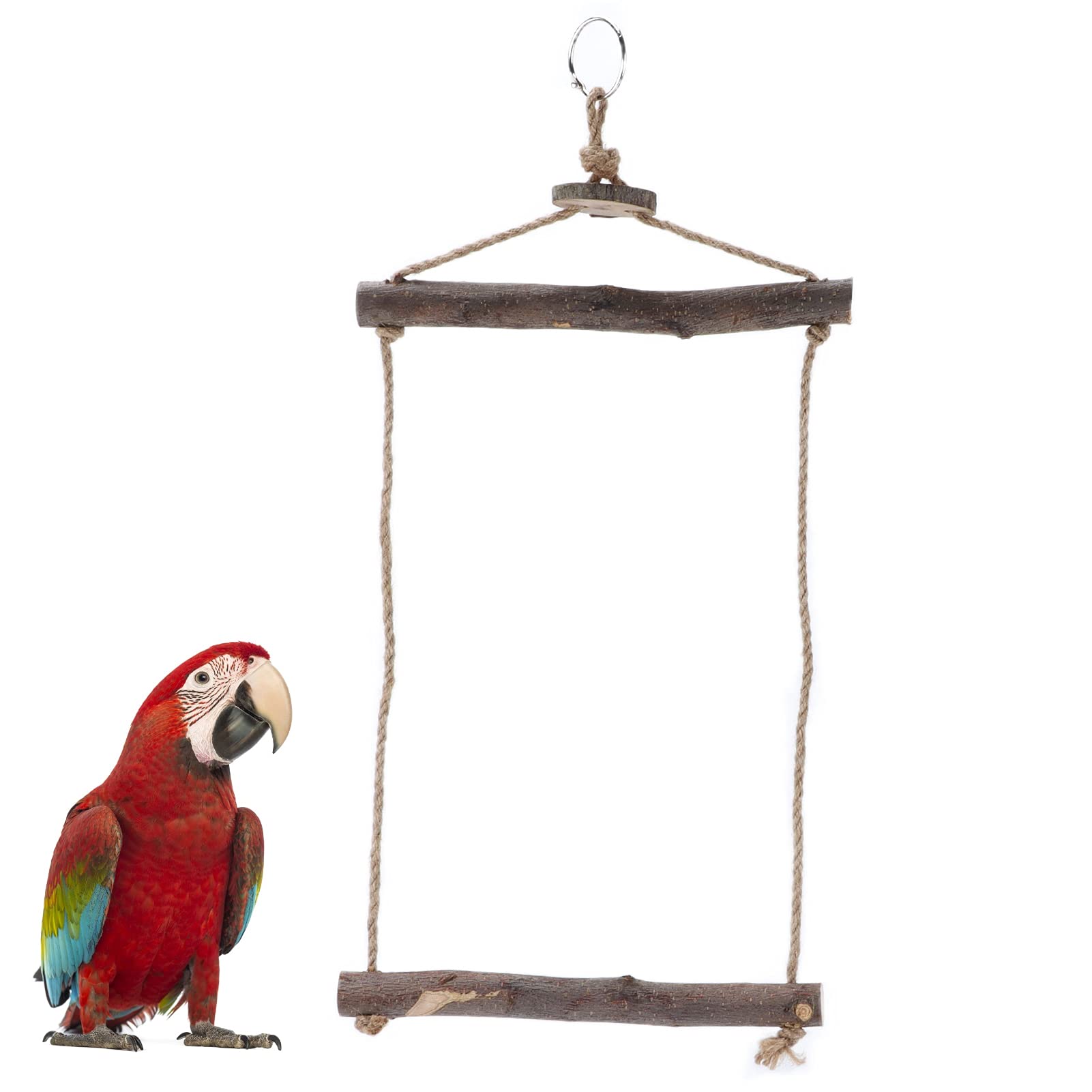 Bird Swing Hummings And Perches La La Pet® Bird Rope Swing - Fun ...