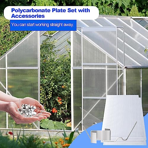 Plaques de serre en polycarbonate découpables 4mm pour protéger vos cultures - 3