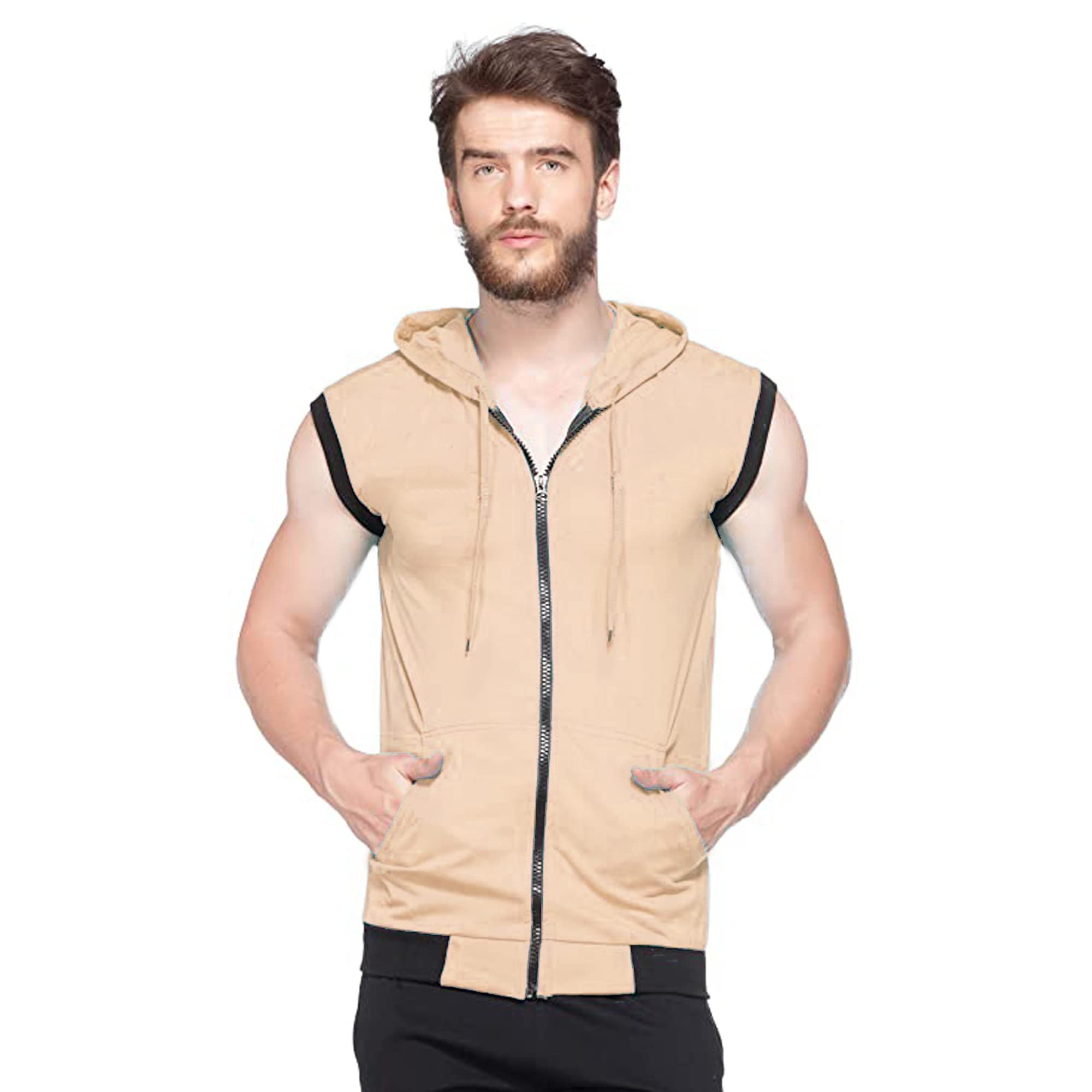 JANGOBOY Men's Cotton Hooded Neck Hoodies