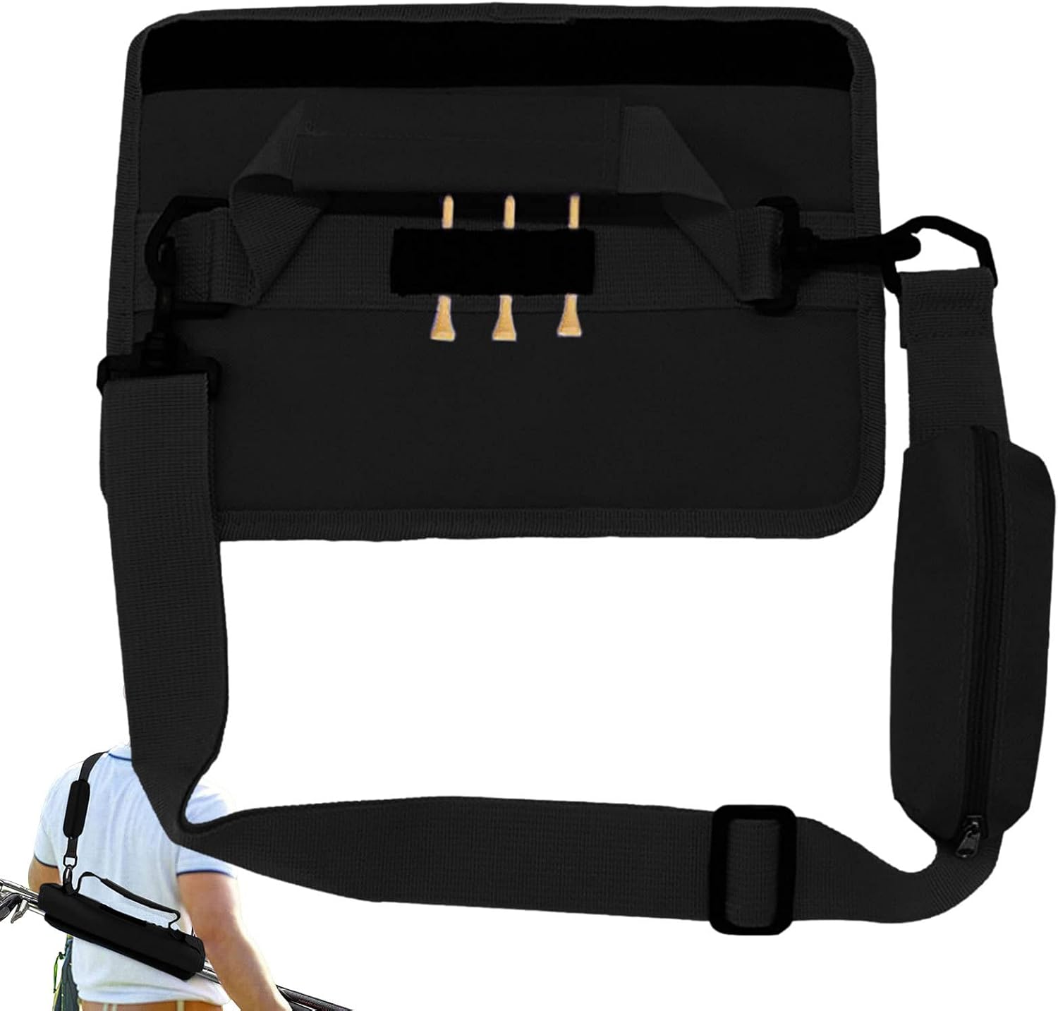 Amazon クラブキャリア ボールポーチ付きポータブルゴルフバッグキャリア ゴルフ ボール キャリーバッグ シングル ショルダー