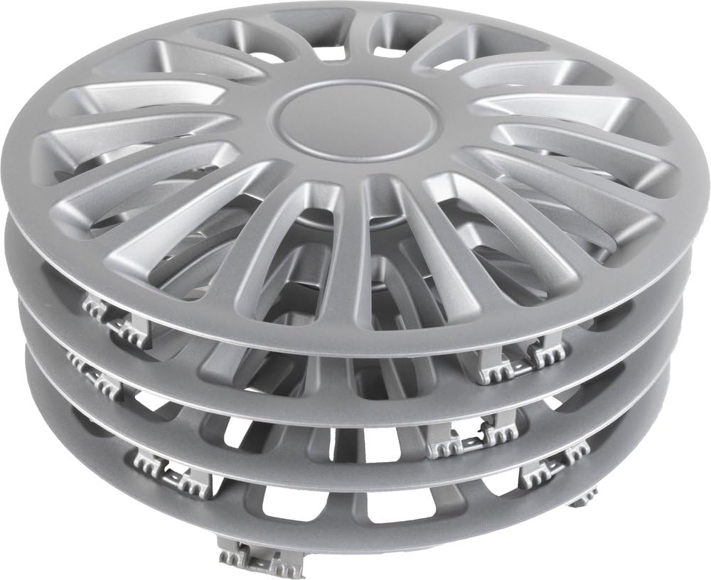 Start Set copricerchi auto grigi monza 14'' 4 pezzi in ABS