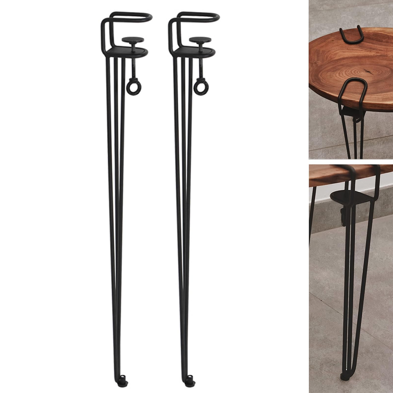 ⌘鉄脚専用⌘ 鉄脚》テーブル用アルファベットアイアンレッグ「Z」（2脚1