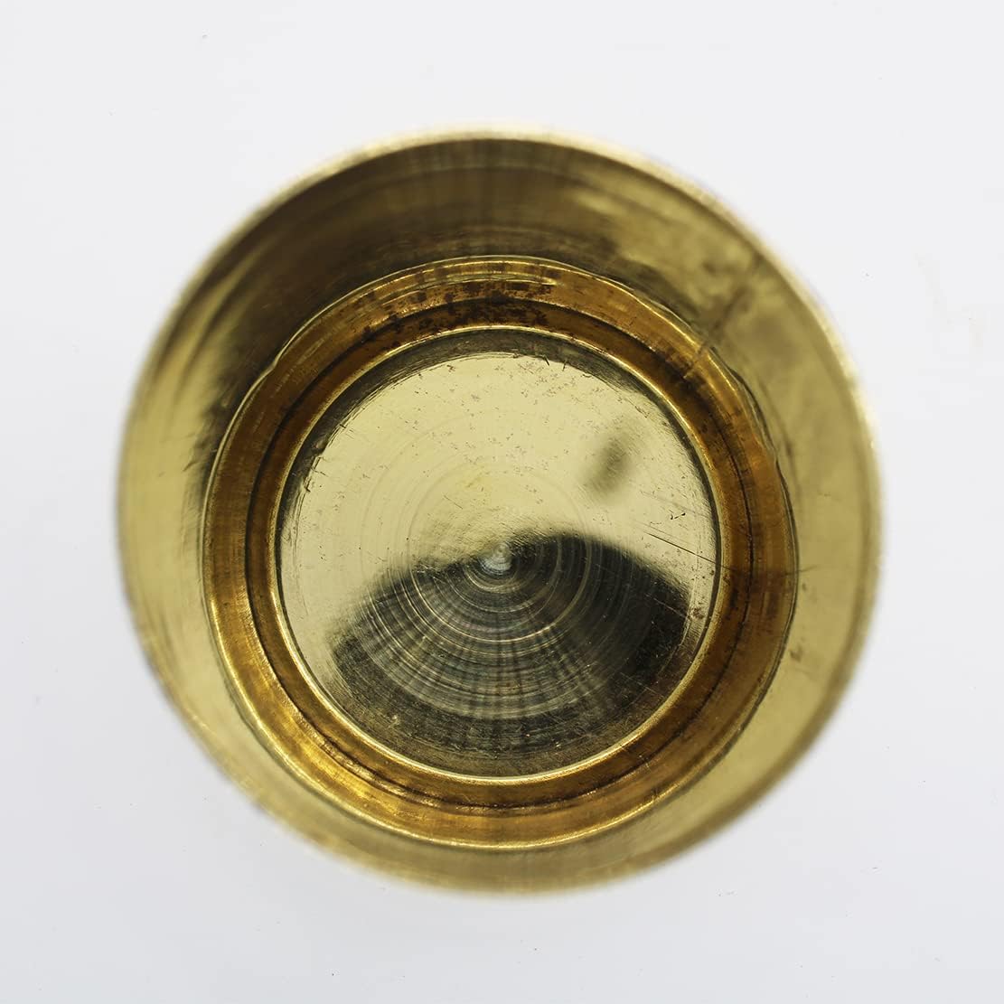 Brass Rice Grain Measuring Cup - Brass Rice Grain Measuring padi (Large)